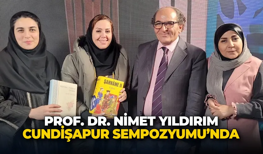 Prof. Dr. Nimet Yıldırım Cundişapur Sempozyumu’nda