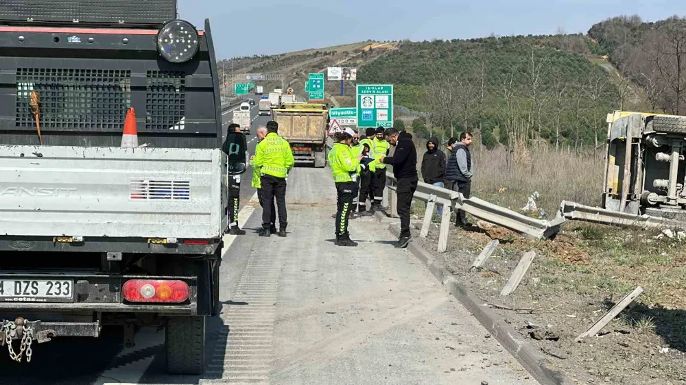 Kuzey Marmara Otoyolu’nda kaza