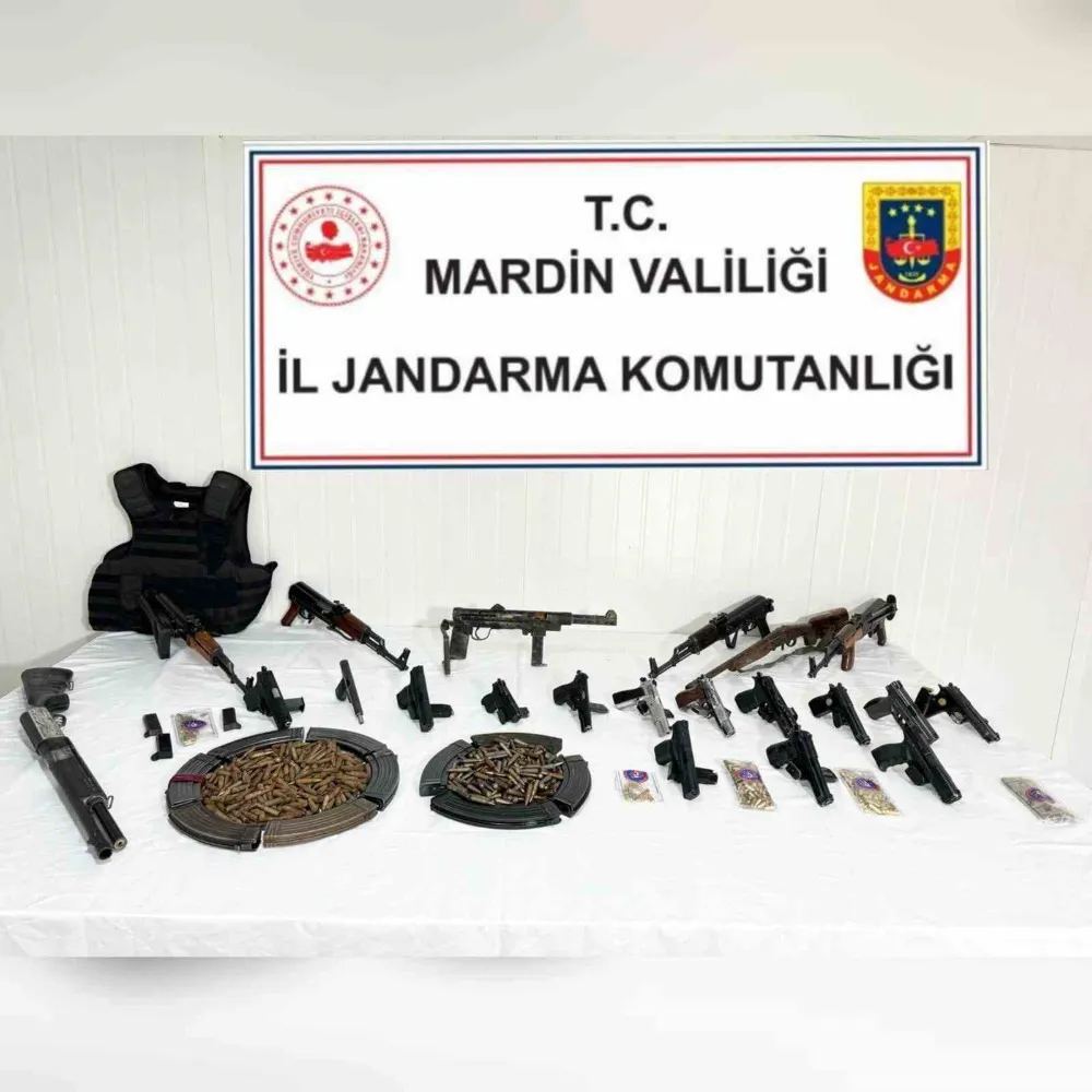 Mardin’de silah kaçakçılığı operasyonu
