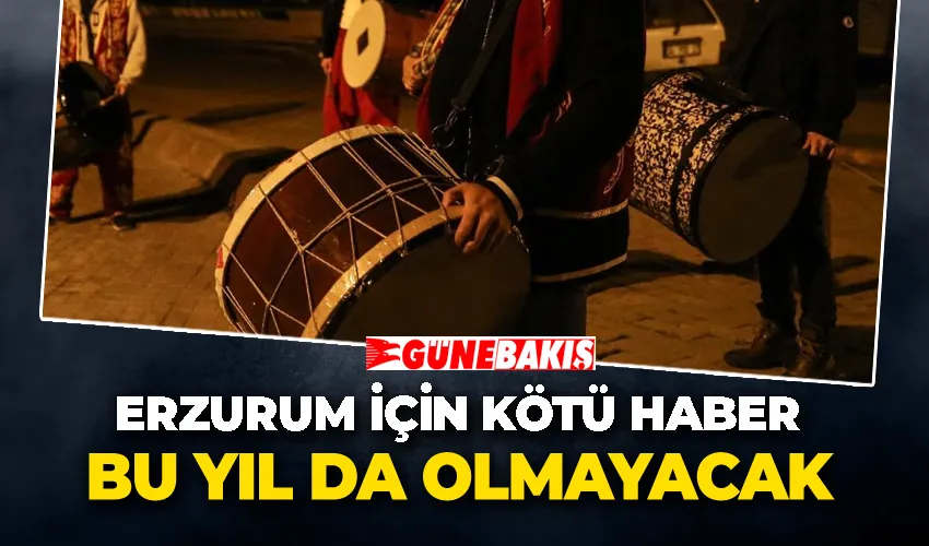Erzurum’da ramazan davulcuları olmayacak