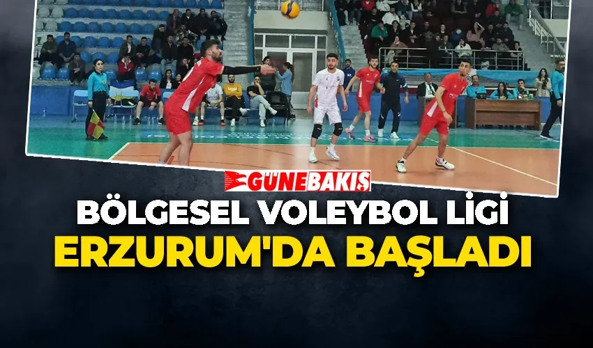 Bölgesel Voleybol Ligi Erzurum’da Başladı