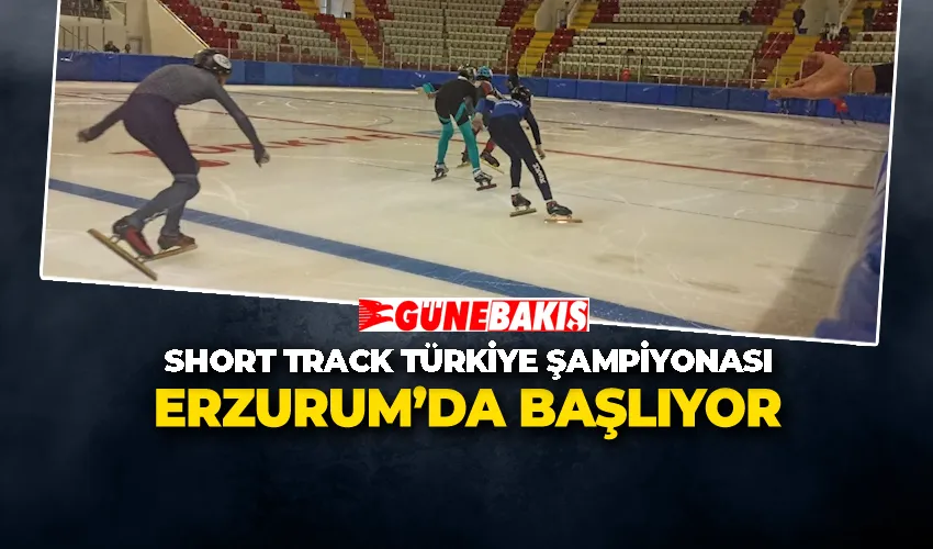 Short Track Türkiye Şampiyonası Erzurum’da Başlıyor