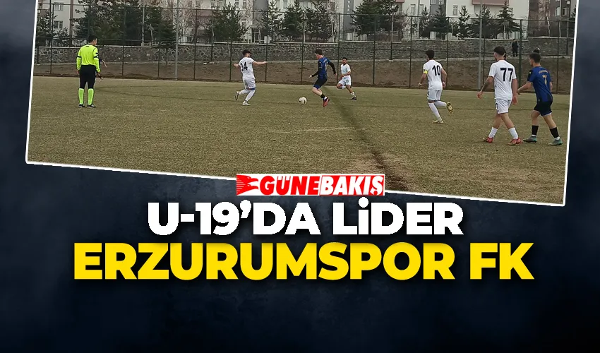 U-19’da Lider Erzurumspor FK