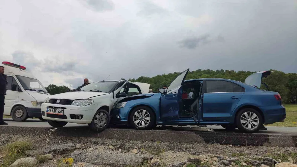 Emet-Hisarcık karayolunda trafik kazası
