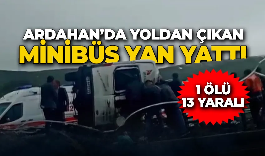 Ardahan’da trafik kazasında can pazarı yaşandı