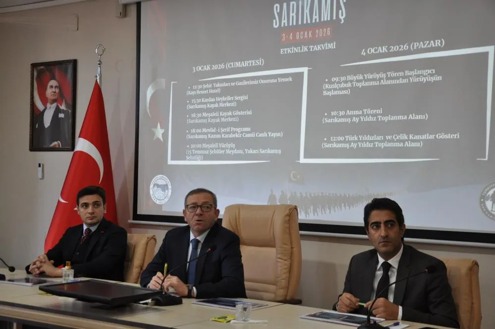 Sarıkamış Şehitleri 3-4 Ocak’ta anılacak