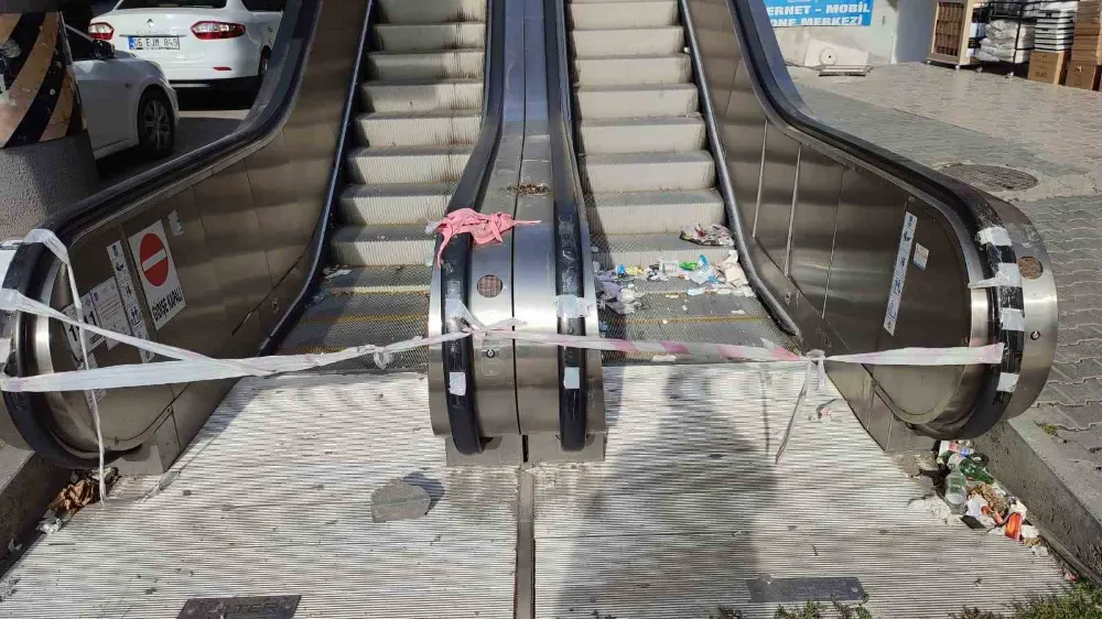 Şentepe Teleferik Hattı çürümeye terk edildi