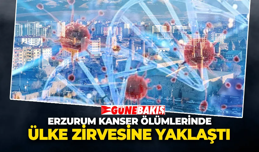 Erzurum Kanser Ölümlerinde Ülke Zirvesine Yaklaştı