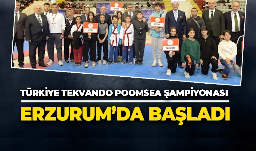 Türkiye Tekvando Poomsea Şampiyonası başladı