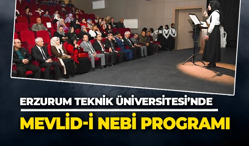 ETÜ’de Mevlid-i Nebi programı
