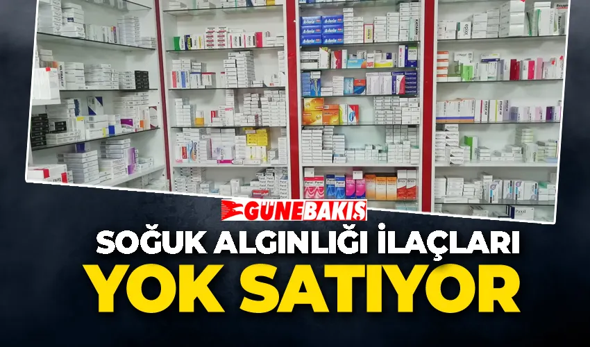 SOĞUK ALGINLIĞI İLAÇLARI YOK SATIYOR