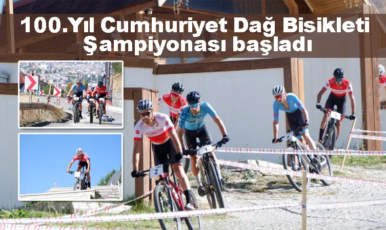 100. Yıl Cumhuriyet Dağ Bisikleti Şampiyonası başladı