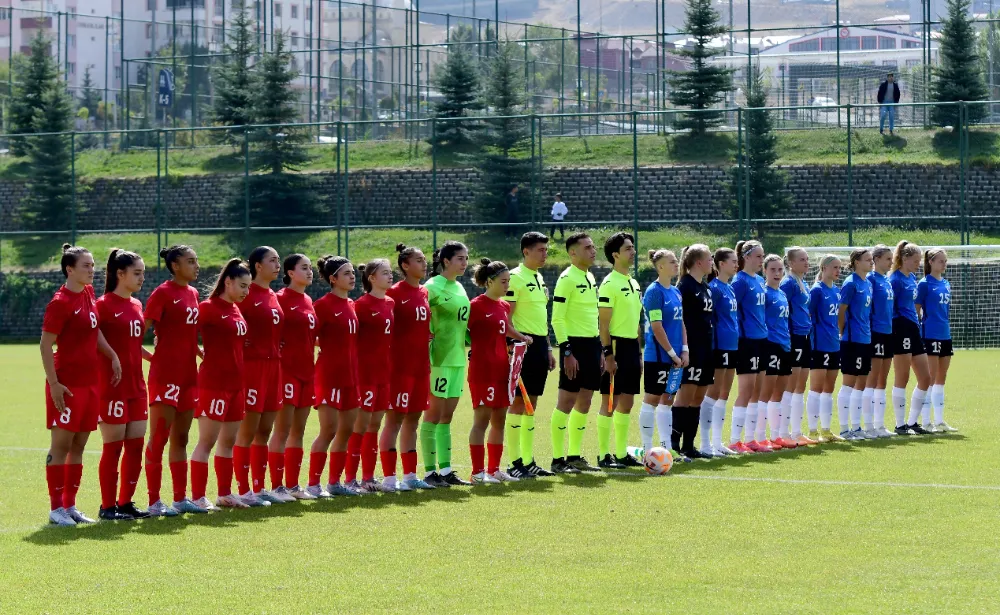 U19 Kadın Milli Takımı, Estonya’yı 4-3 yendi