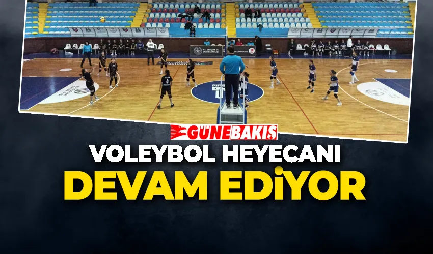 Voleybol Heyecanı Devam Ediyor