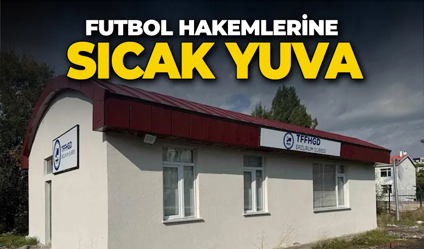 Futbol hakemlerine sıcak yuva