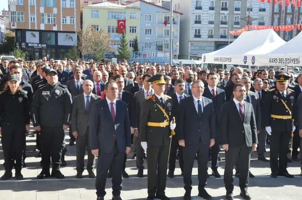 Kars’ta Cumhuriyet Bayramı kutlaması