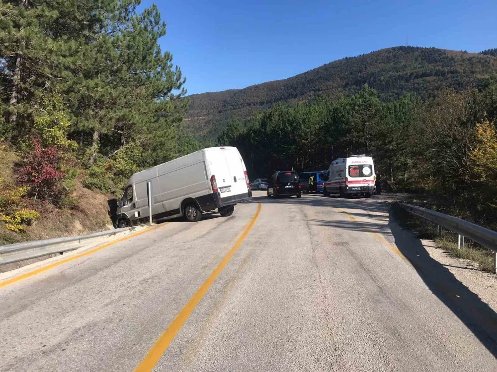 Karabük’te trafik kazası : 1 yaralı