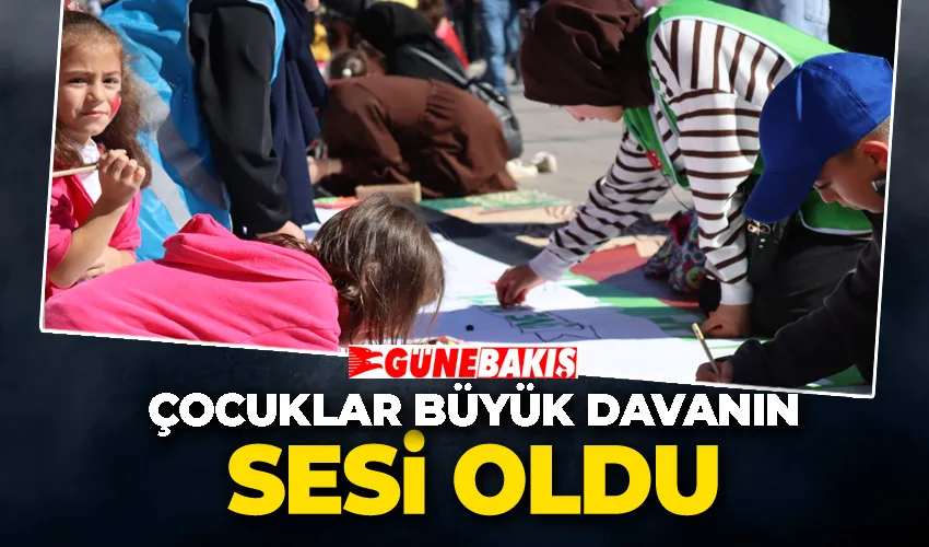 Çocuklar Büyük Davanın Sesi Oldu 