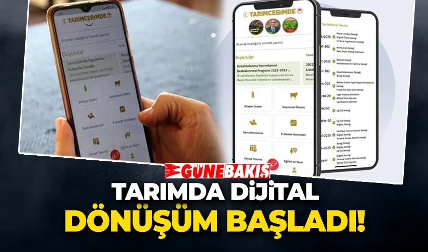 Tarımda Dijital Dönüşüm Başladı 