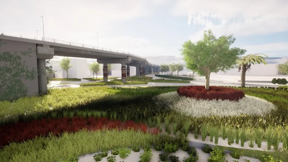 Otogar önüne estetik dokunuş