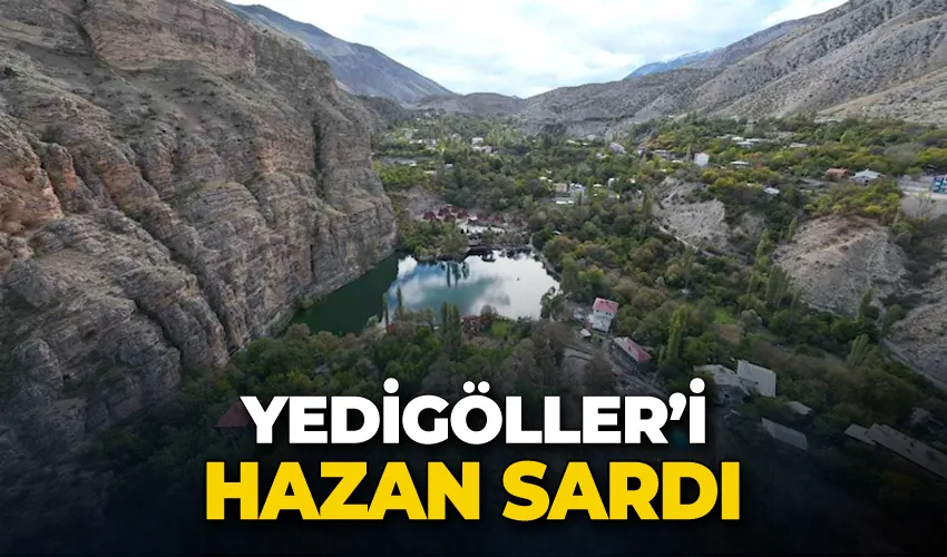 Yedigöller’i hazan sardı