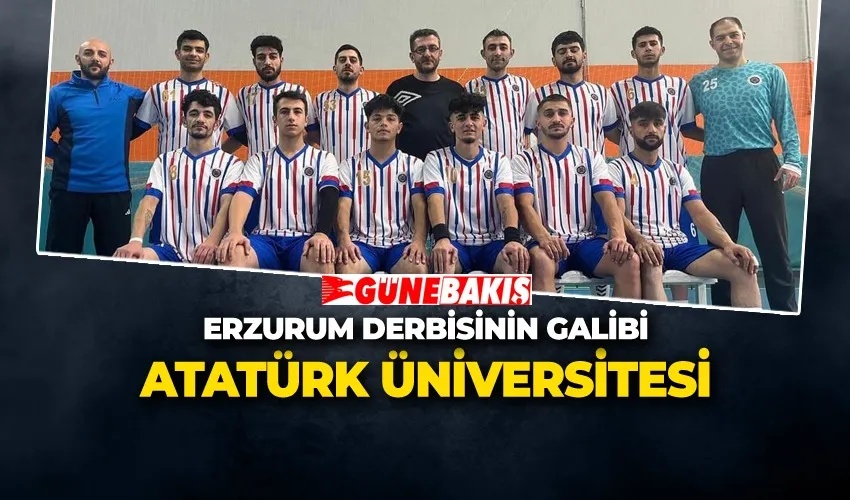 Erzurum Derbisinin Galibi Atatürk Üniversitesi