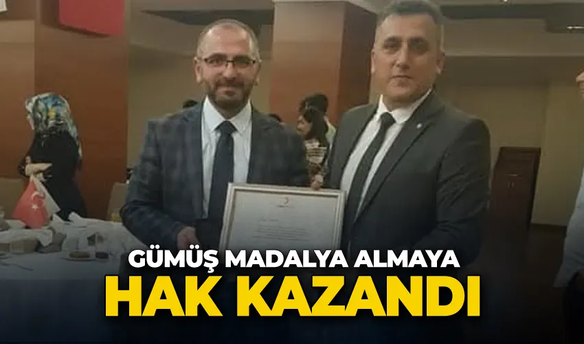 Gümüş madalya almaya hak kazandı