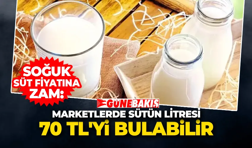 Soğuk Süt Fiyatına Zam: Marketlerde Sütün Litresi 70 TL