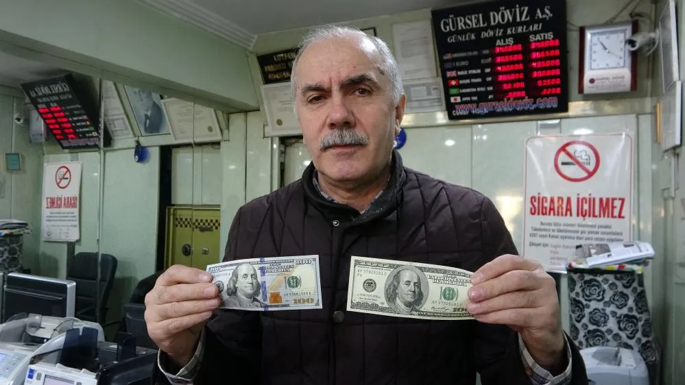 Sahte dolar krizine Bursa