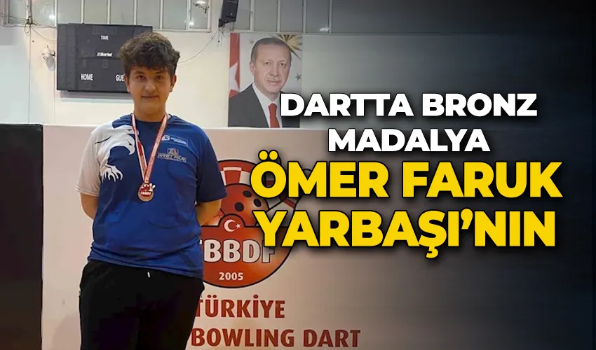 Dartta bronz madalya Yarbaşı’nın