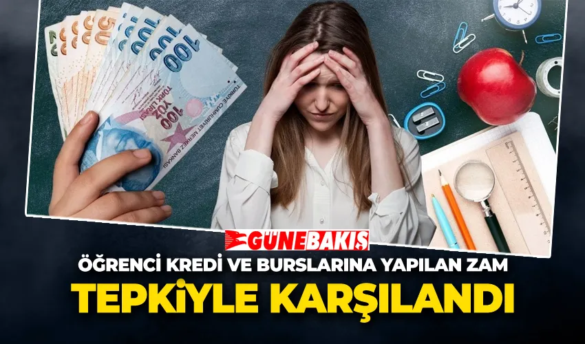 Öğrenci Kredi ve Burslarına Yapılan Zam Tepkiyle Karşılandı