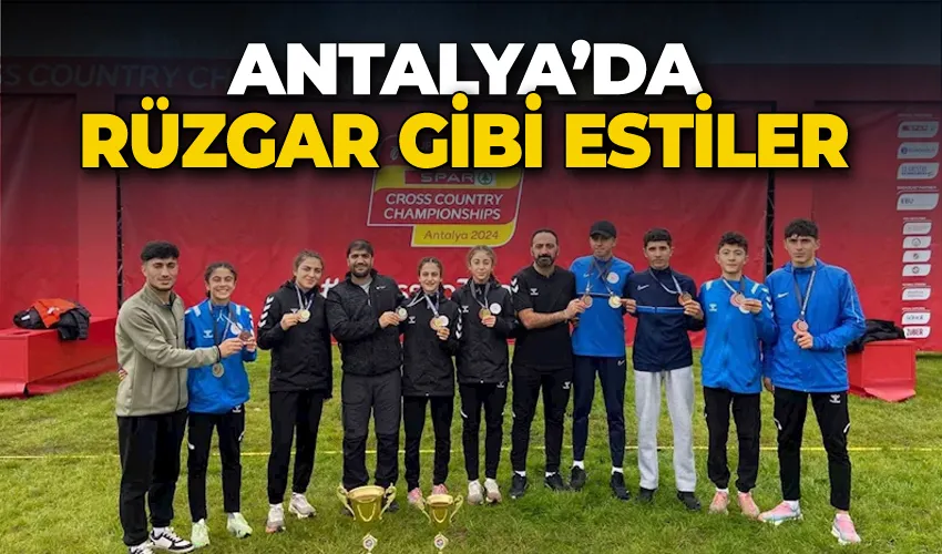 Antalya’da rüzgar gibi estiler