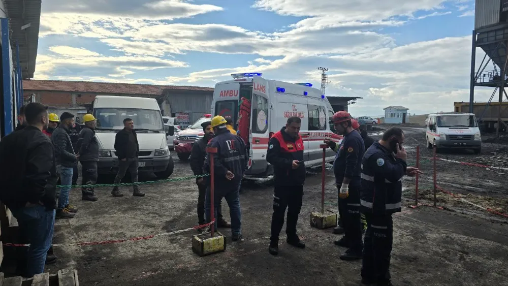 Amasya’da maden ocağında göçük