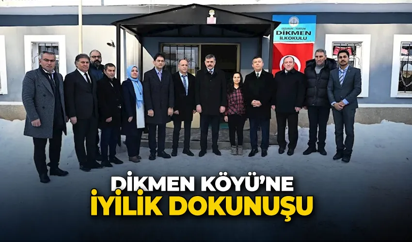 Dikmen Köyü’ne iyilik dokunuşu