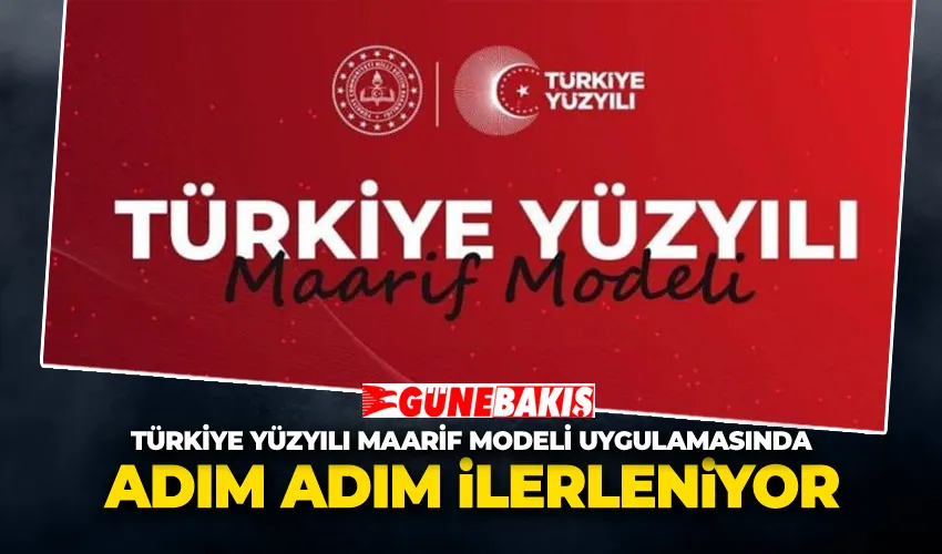  Türkiye Yüzyılı Maarif Modeli  Uygulamasında Adım Adım İlerleniyor