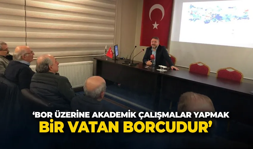 Prof. Dr. Hasan Türkez: ‘Bor üzerine akademik çalışmalar yapmak bir vatan borcudur’