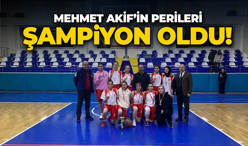 Mehmet Akif’in perileri şampiyon