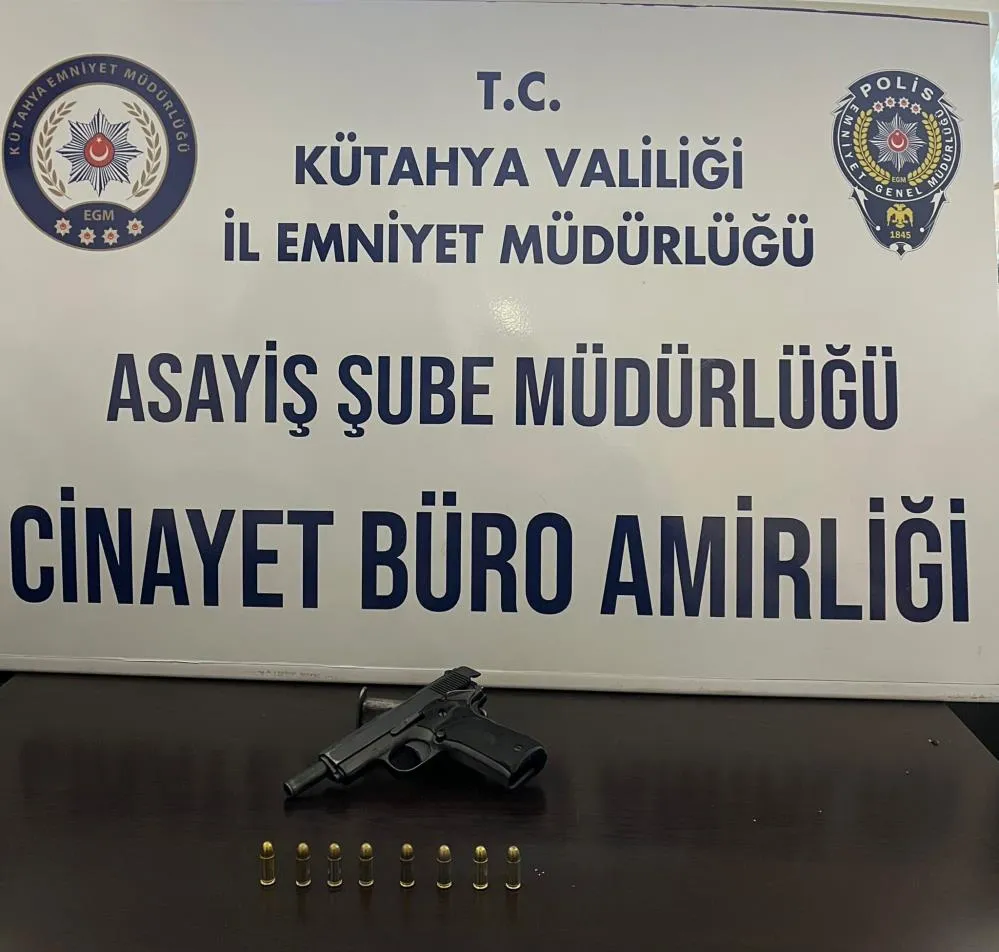 Cinayet şüphelisi Kütahya