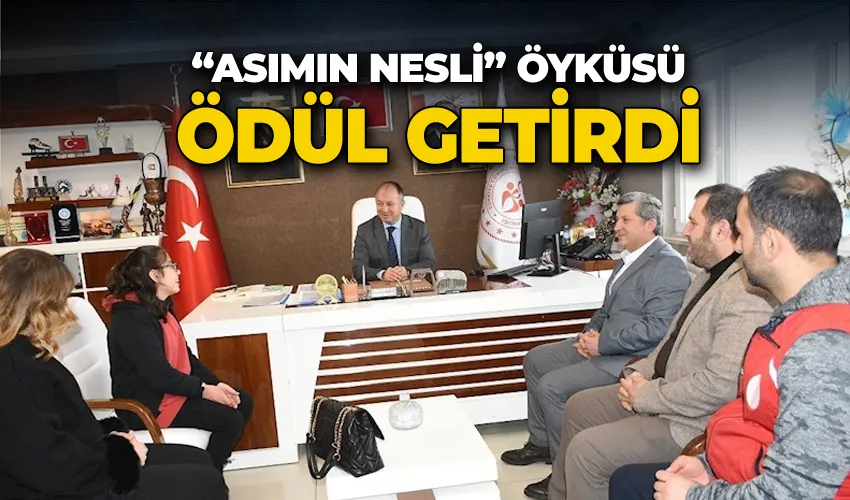 “Asımın Nesli” öyküsü ödül getirdi