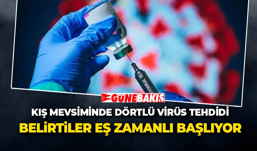 Kış Mevsiminde Dörtlü Virüs Tehdidi: Belirtiler Eş Zamanlı Başlıyor