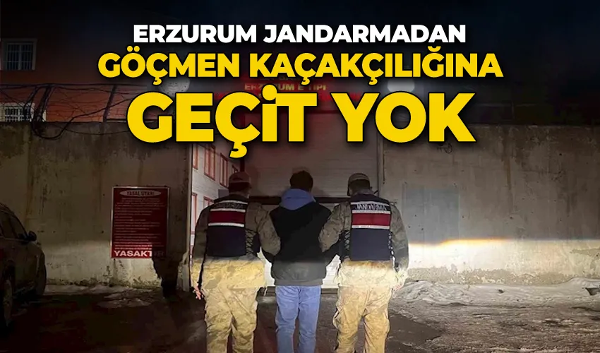 Jandarmadan göçmen kaçakçılığına geçit yok