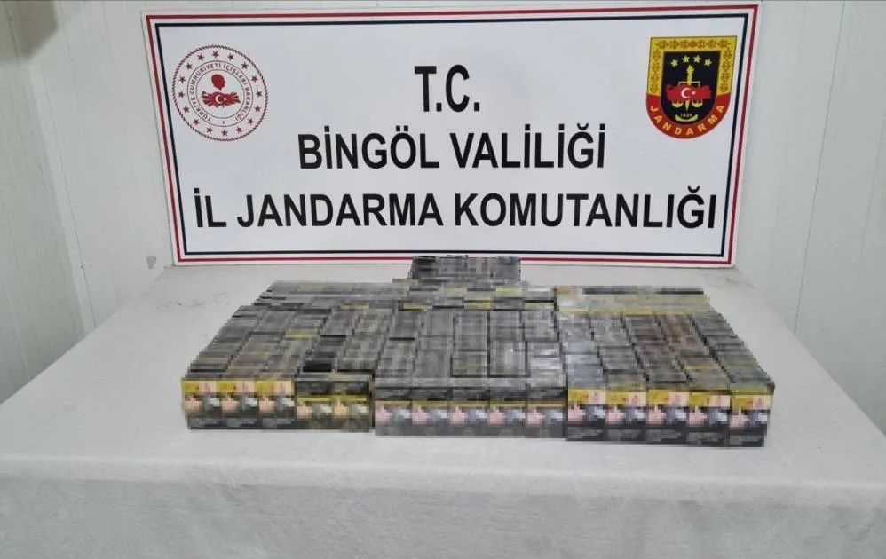 500 paket kaçak sigara ele geçirildi