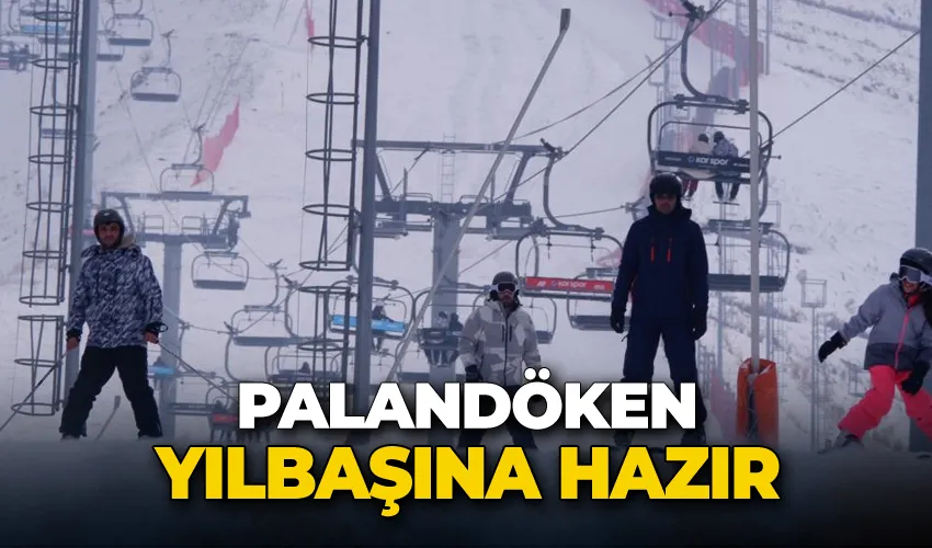 Palandöken yılbaşına hazır