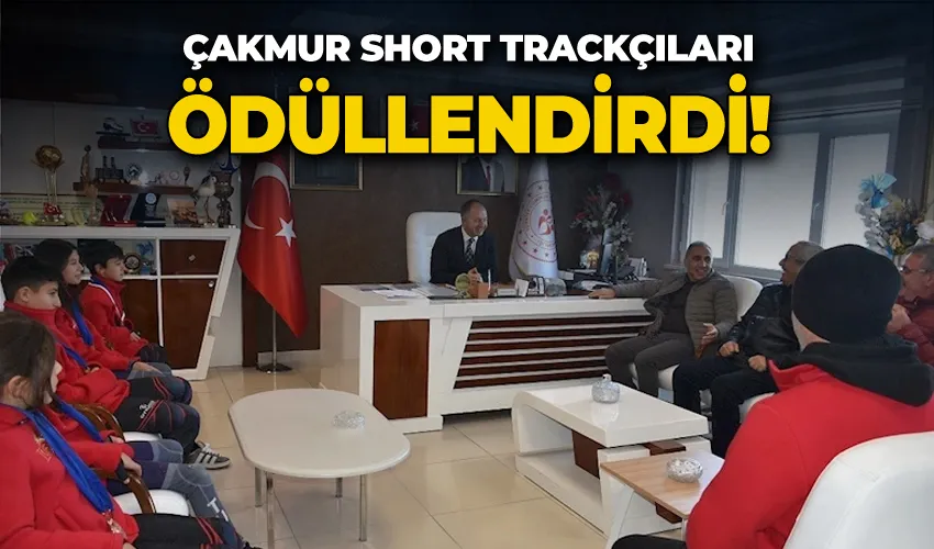 Çakmur short trackçıları ödüllendirdi