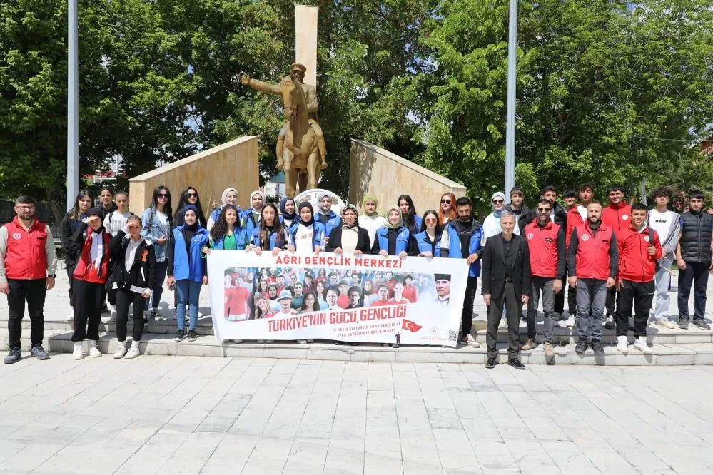 Ağrı’da Gençlik Haftası kutlamaları başladı