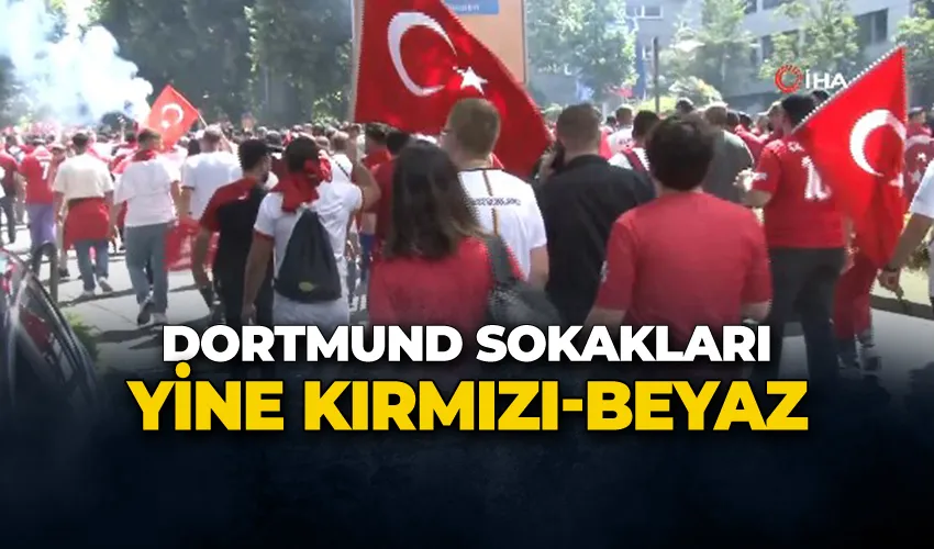 Dortmund sokakları yine kırmızı-beyaz