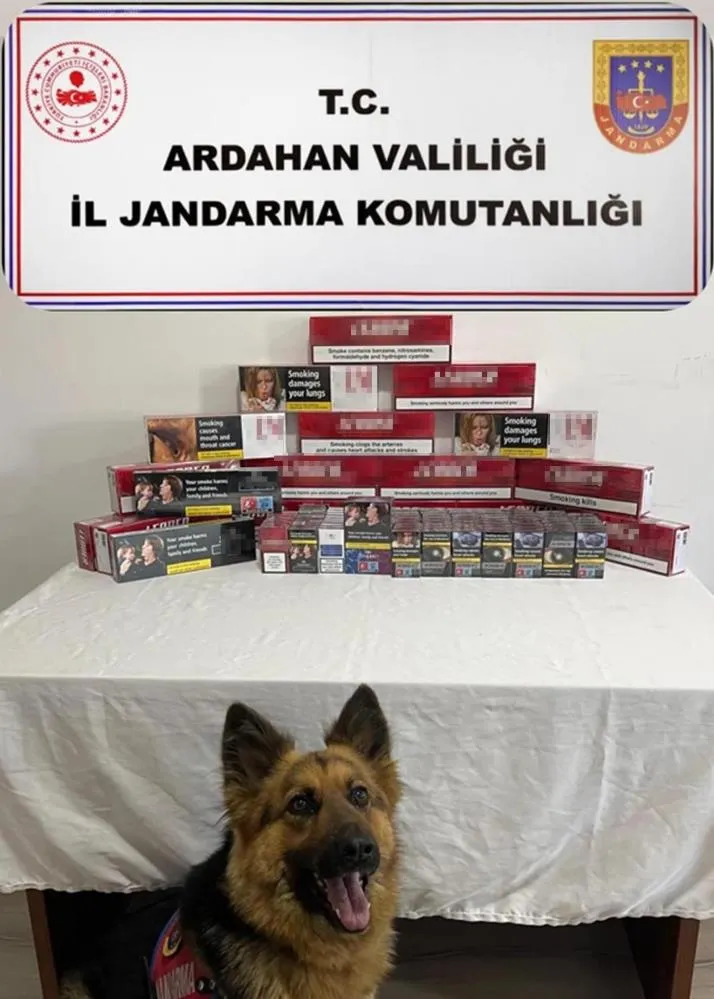 276 paket kaçak sigara ele geçirildi