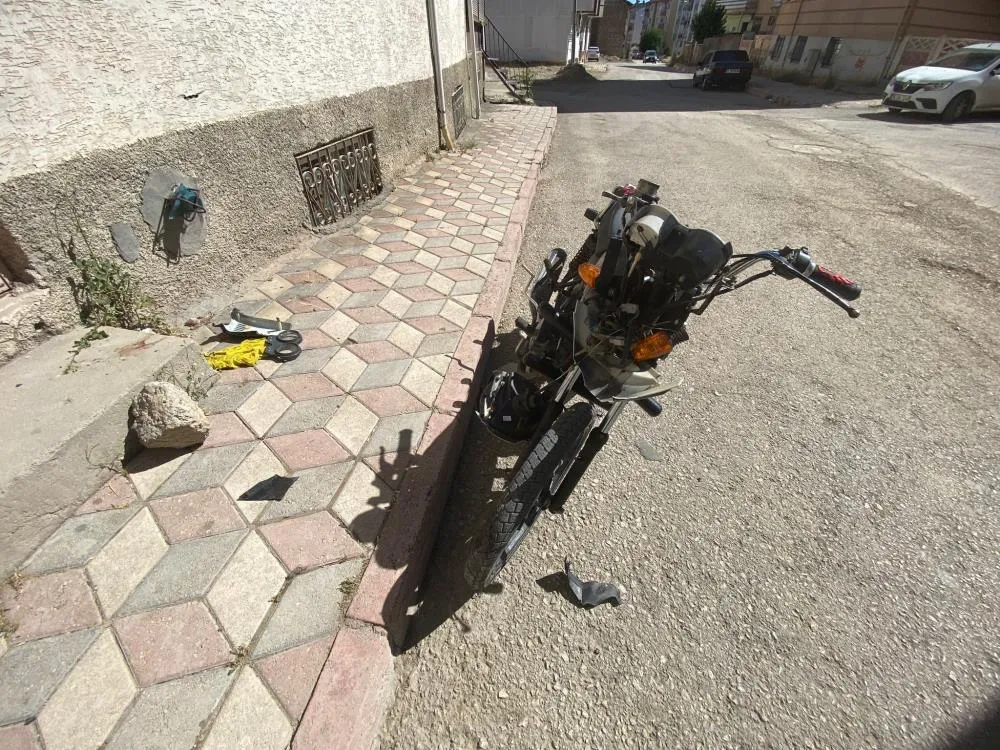 Elazığ’da motosiklet kazası: 1 yaralı