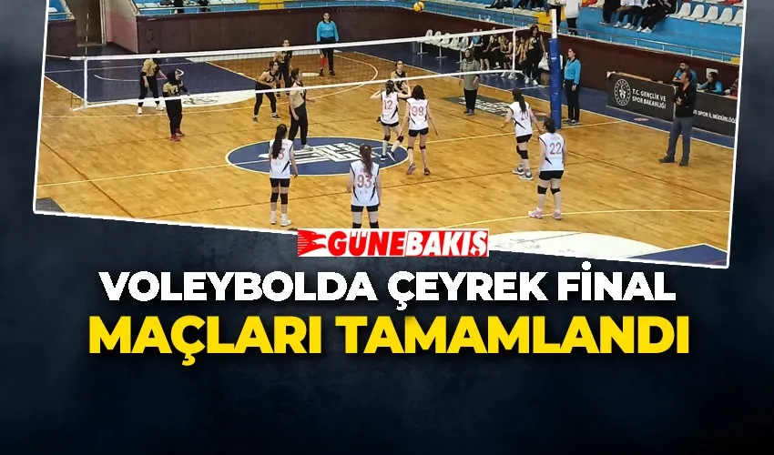 Voleybolda Çeyrek Final Maçları Tamamlandı