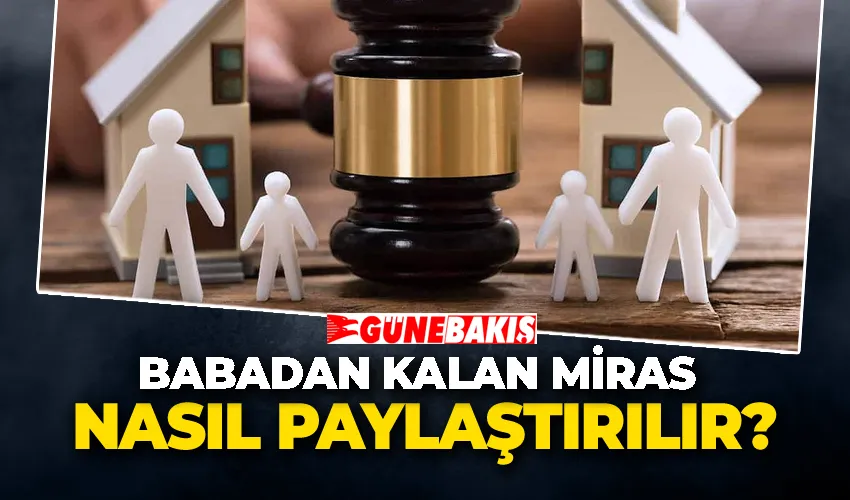 Babadan kalan miras nasıl paylaştırılır?